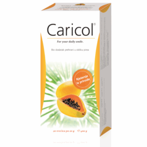 AllergoSan Caricol Papaja, 20 vrećica x 20 g