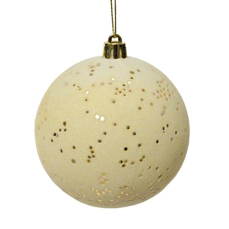 123125 Nelomljiva kuglica od pahuljica u bijeloj vuni