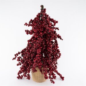 BOR13 Bor u juti - crvene bobice 48cm