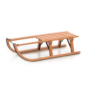 Drvene sanjke s naslonom